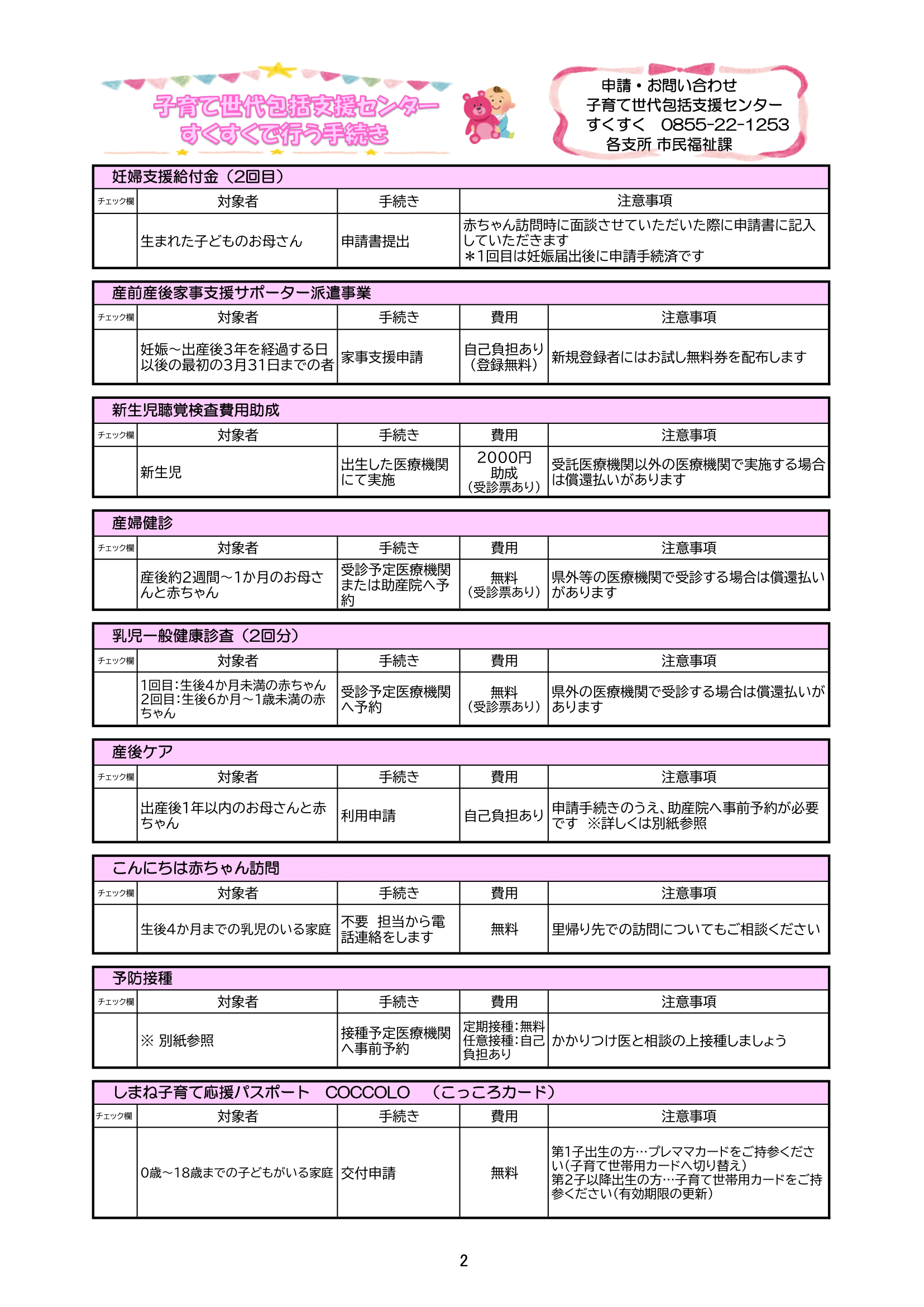 すくすくファイル ページ4